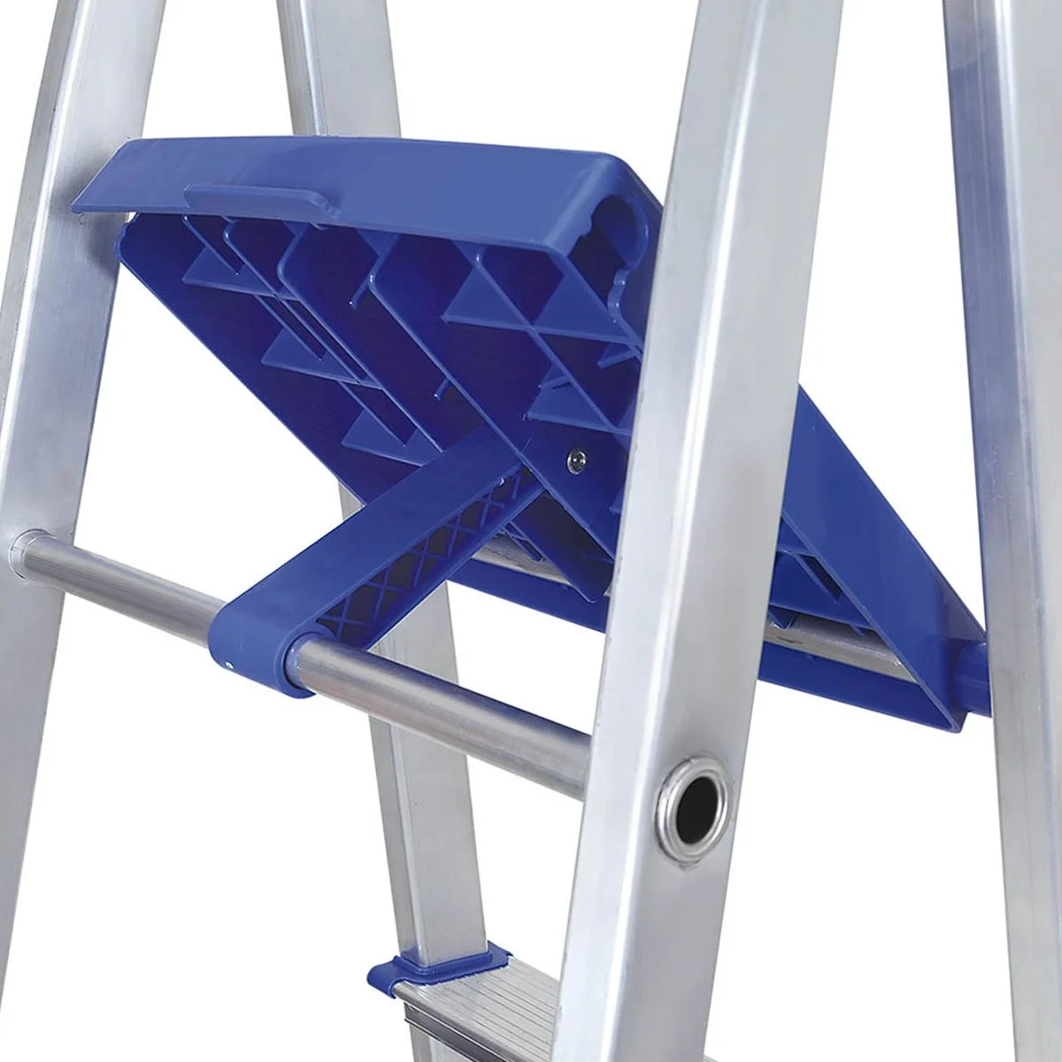 Escalera de aluminio hogar 4 escalones Mor