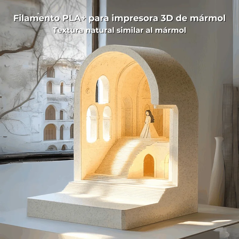 Marmol Filamento PLA Hight Speed x1kg FREMOVER New