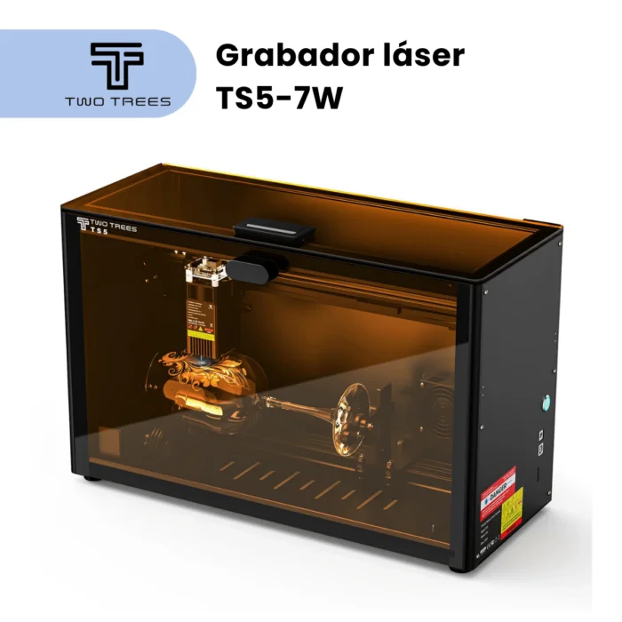 TWO TREES Grabadora Láser TS5 7W - 480 x 200 x 298 mm - PREVENTA MARZO