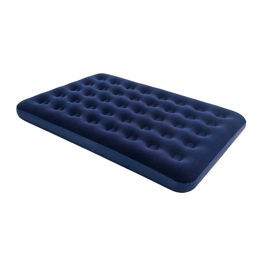 Set de colchón inflable doble + almohadas + inflador manual KUSHIRO SKC2PI