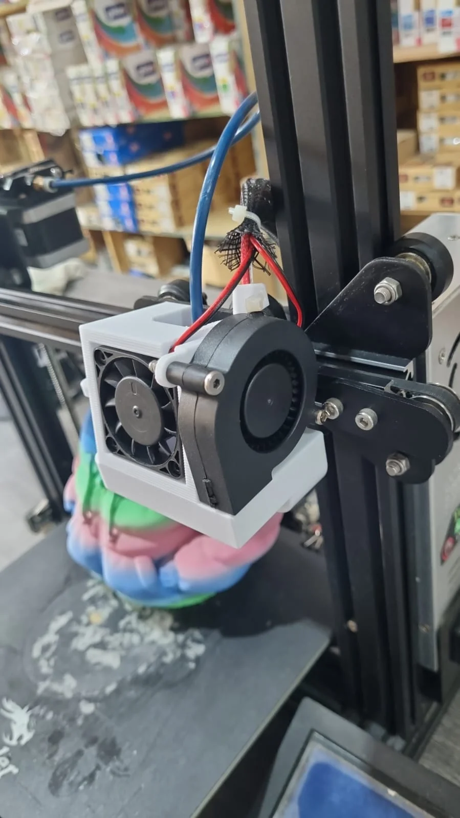 USADA Ender 3 NEO 220X220X250mm - DETALLE EN LA CAMA - MEJORA DE REFRIGERACION EN EL CABEZAL - Impresora 3D FDM Creality 30 DIAS DE GARANTIA SE RETIRA EN SUC MORON
