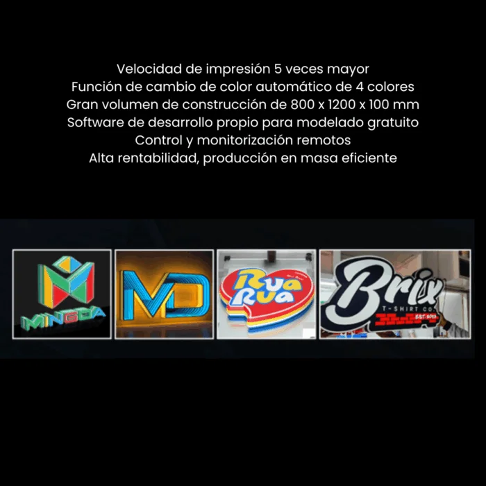 Mingda AD-F4  800X1200X100mm Impresora