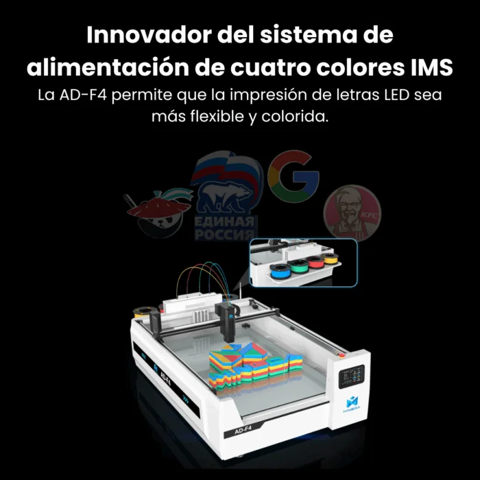 Mingda AD-F4  800X1200X100mm Impresora