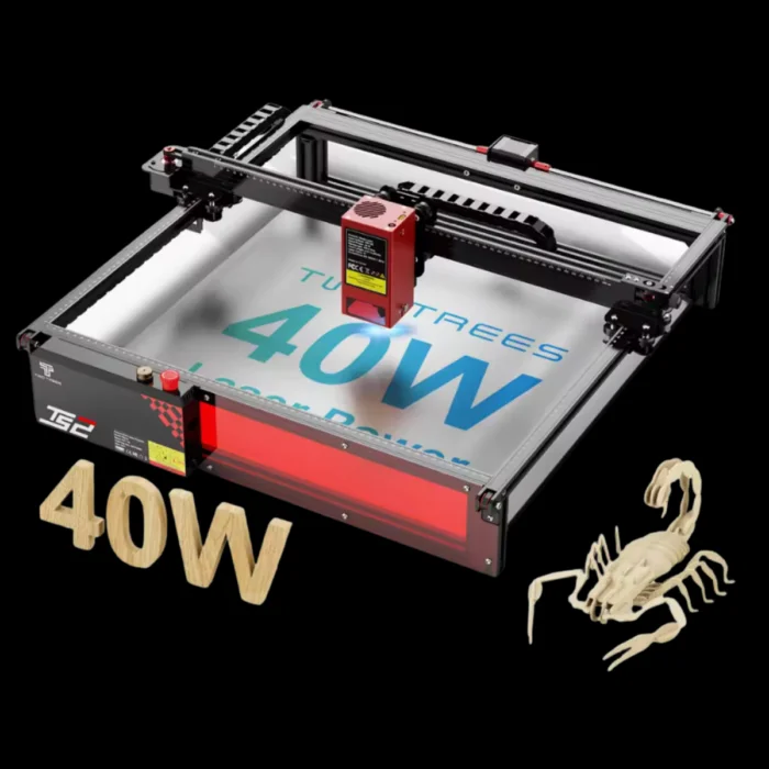 TS2 40W - 735 x 720 x 190 mm -TWO TREES-Grabadora Laser- PREVENTA MARZO