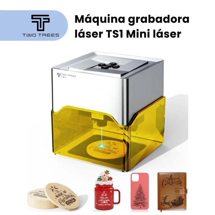 TS1 Mini - 157 x 157 x 167 mm -TWO TREES-Grabadora Laser- PREVENTA MARZO