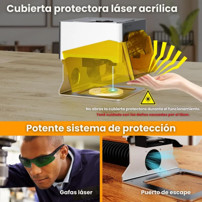 TS1 Mini - 157 x 157 x 167 mm -TWO TREES-Grabadora Laser- PREVENTA MARZO
