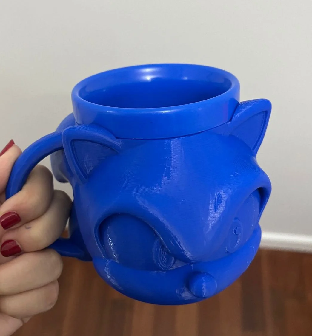 CELESTE ALTA TAZA interior de taza para impresión 3d con borde polimero AT