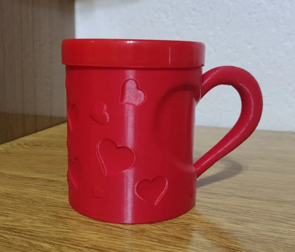 CELESTE ALTA TAZA interior de taza para impresión 3d con borde polimero AT