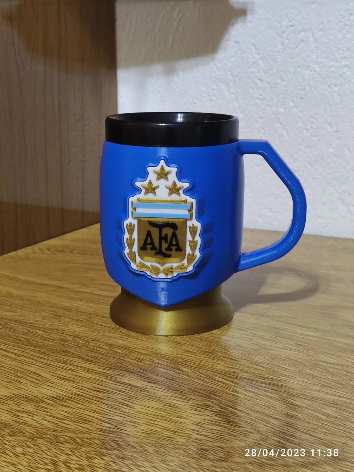 CELESTE ALTA TAZA interior de taza para impresión 3d con borde polimero AT