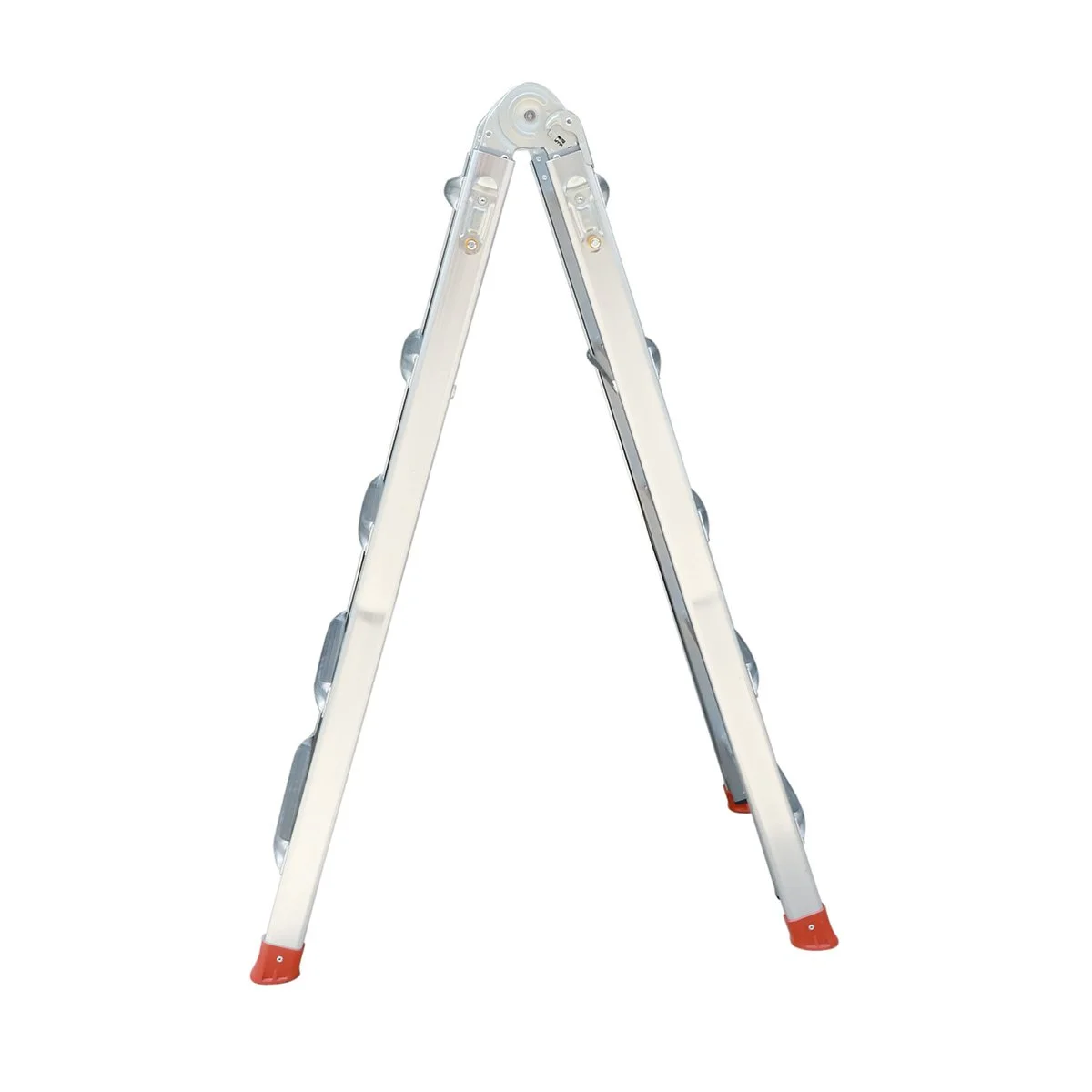 Escalera de aluminio 4x5 con pies extensibles 4,63 m MIYAWA DEEI-E463