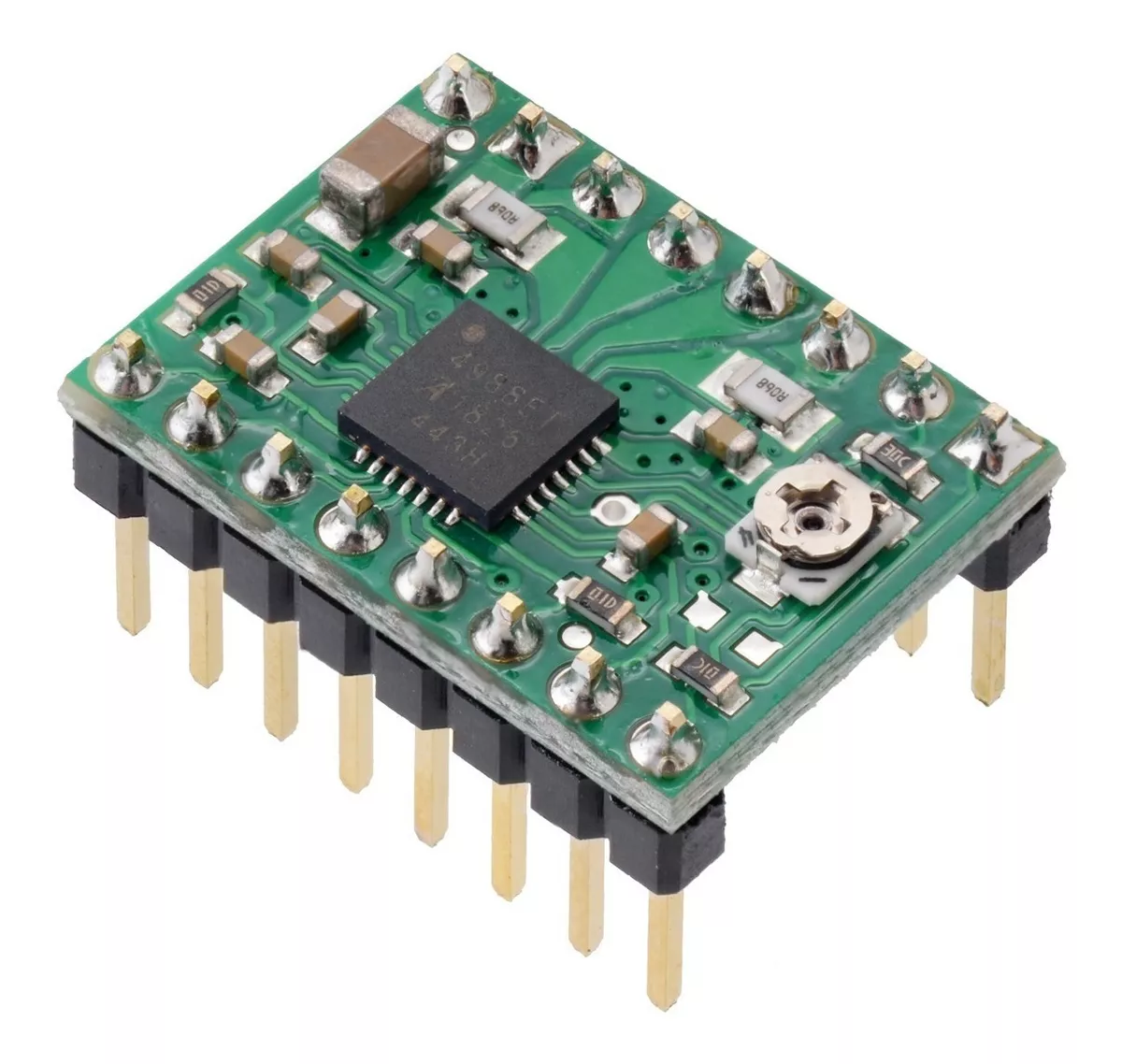 DRIVER MOTOR PASO A PASO GENERICO A4988 CON DISIPADOR MLA-912188468