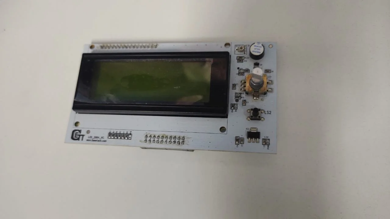 Display Hellbot para placa V3.1 CON LECTOR DE MEMORIA Y FICHA PANTALLA MAGNA 1 Y DUAL COD1104