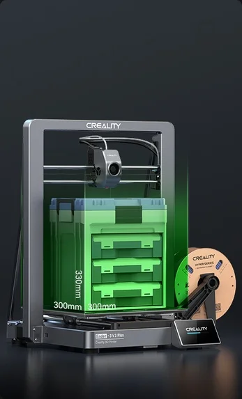 ENDER 3 V3 PLUS 300X300X330mm 600mms CREALITY Impresora 3D FDM