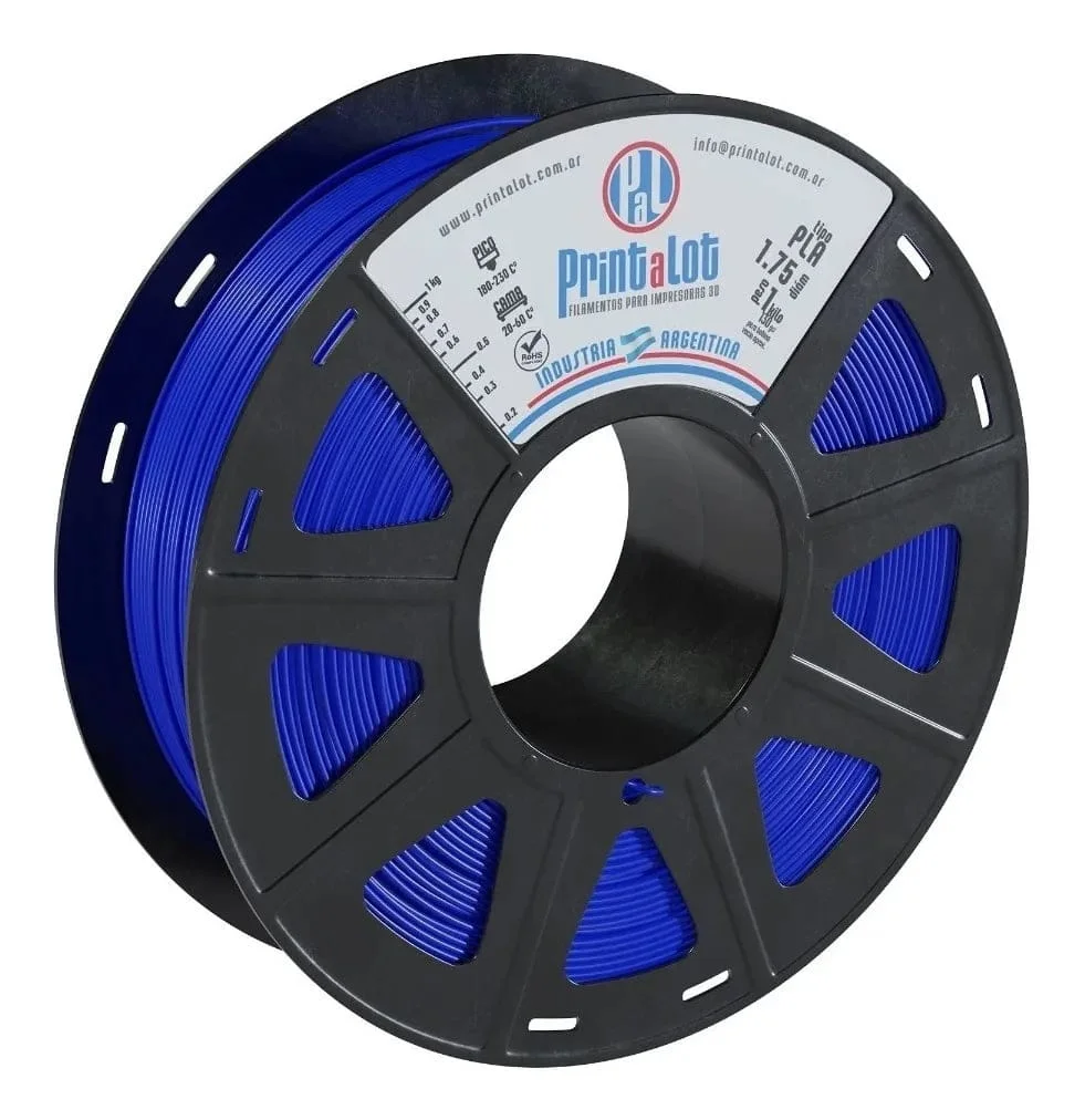 AZUL PETG PrintaLot x1KG Filamento 3D DIAMETRO 1,75mm