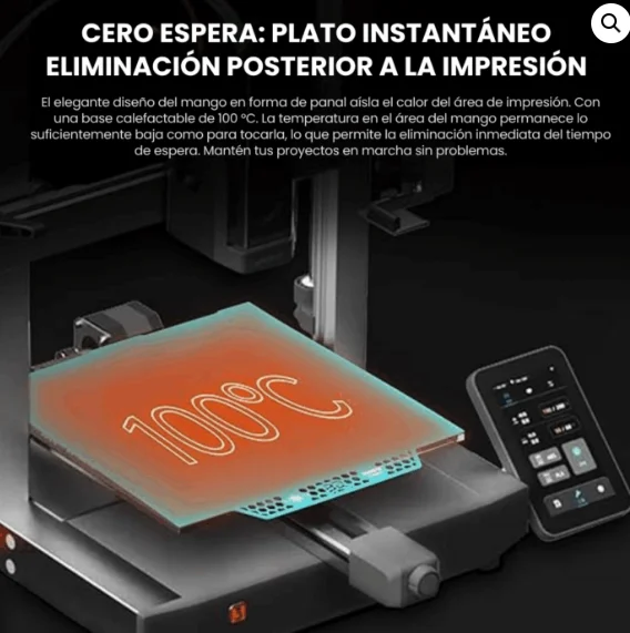 Cama Magnética CRYOGRIP GLACIER – ENDER-FLASHFORGE SERIES 1060000760