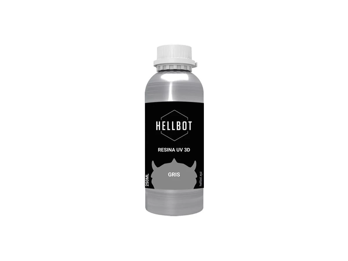 GRIS Resina Dura Hellbot Gris 250ml COD 539