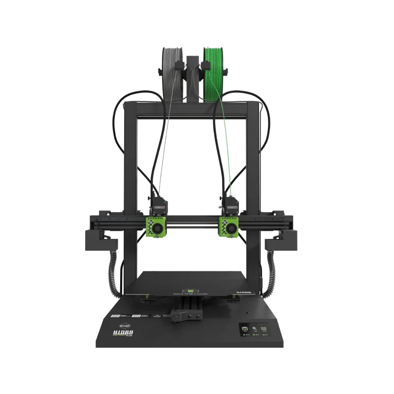 HIDRA PLUS 300x300x400mm Doble Extrusor Independiente Impresora 3D FDM Hellbot