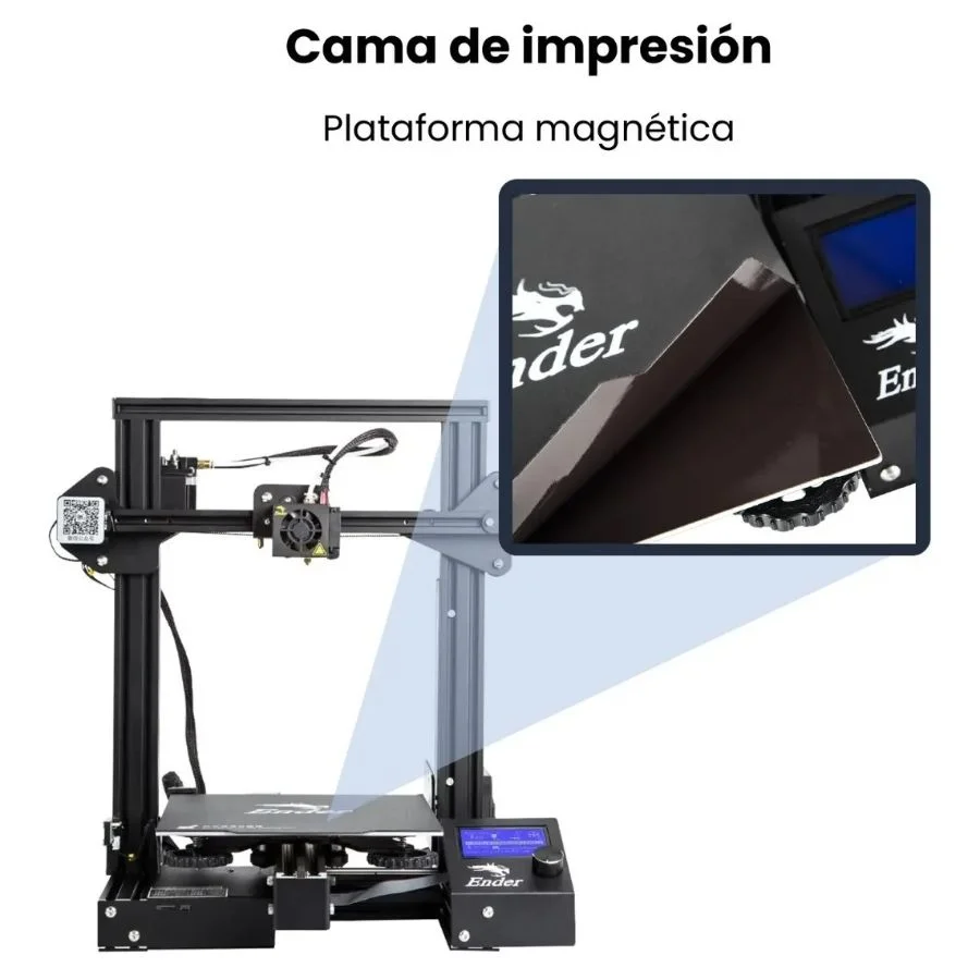 Ender 3 PRO 220x220x250 Impresora 3D FDM Creality COD 902