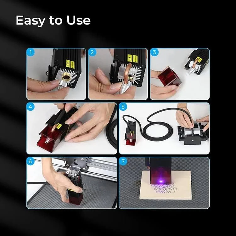 KIT DE ASISTENCIA DE AIRE CREALITY CR-LASER FALCON (10W)