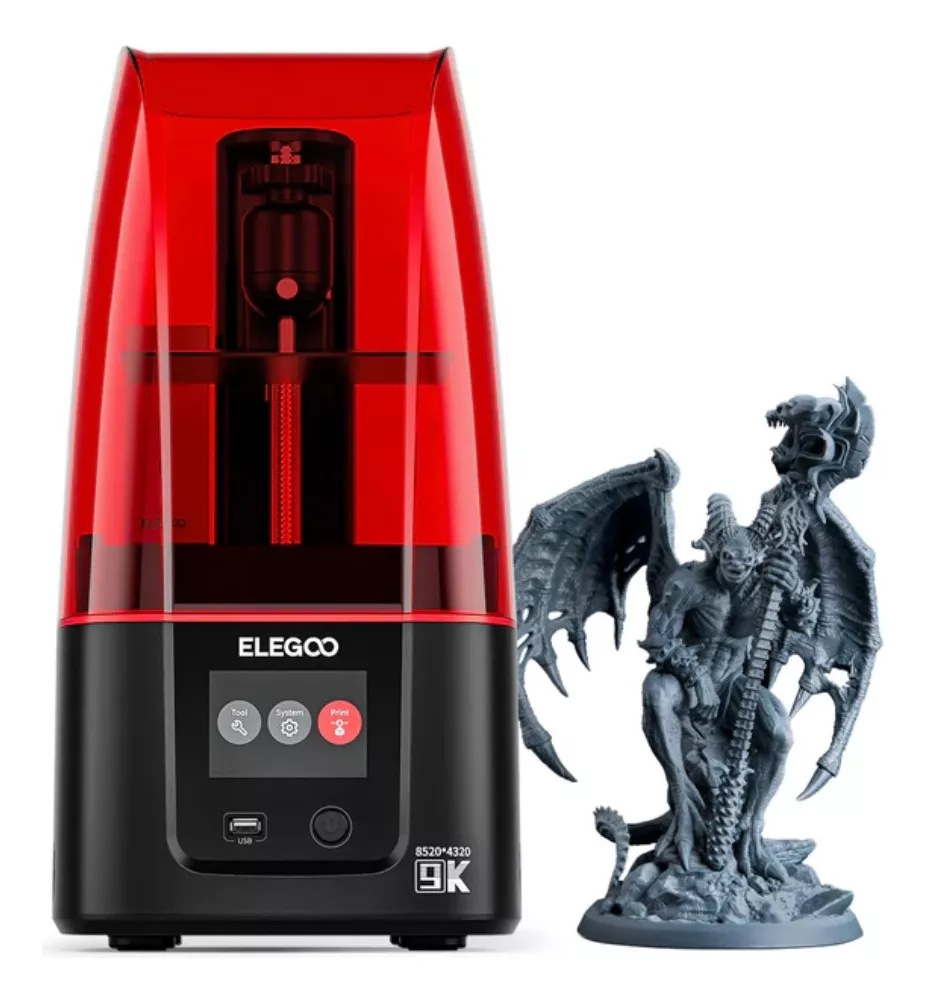 Mars 4 9k 153x77x175mm Lcd Impresora Resina Elegoo