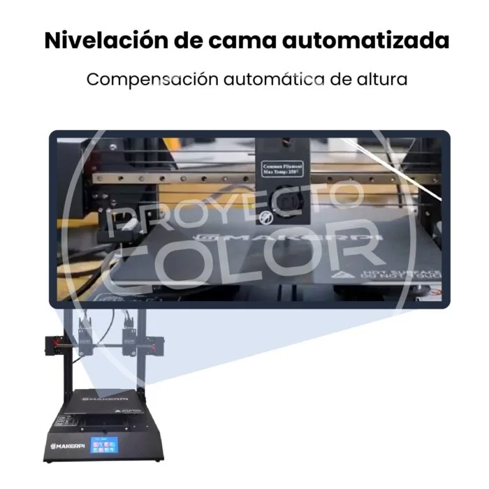 MakerPi P3 PRO 300x300x360mm Impresora 3D FDM