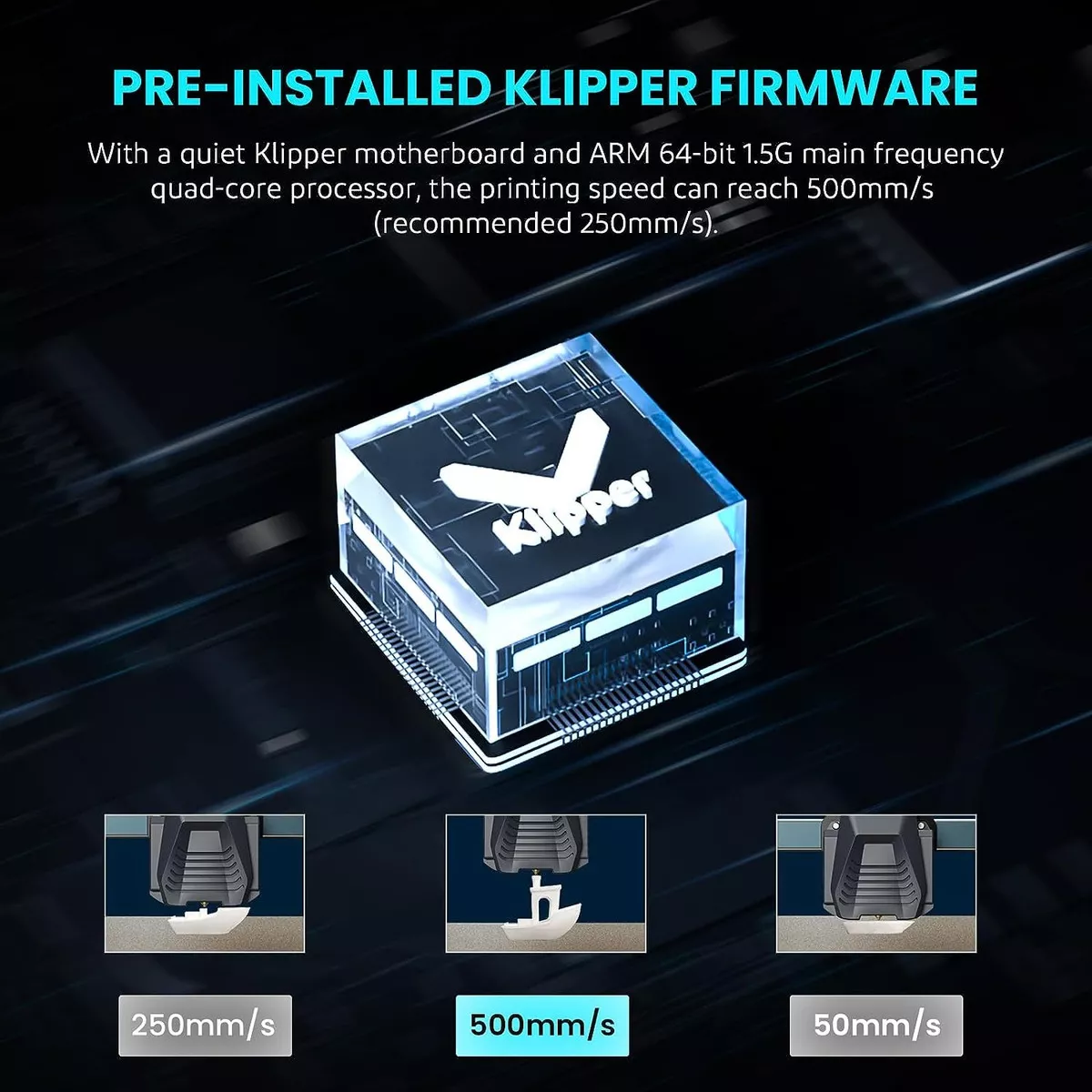 Neptune 4 225x225x265mm Klipper 250mms Impresora 3D FDM ELEGOO NEPTUNE-4