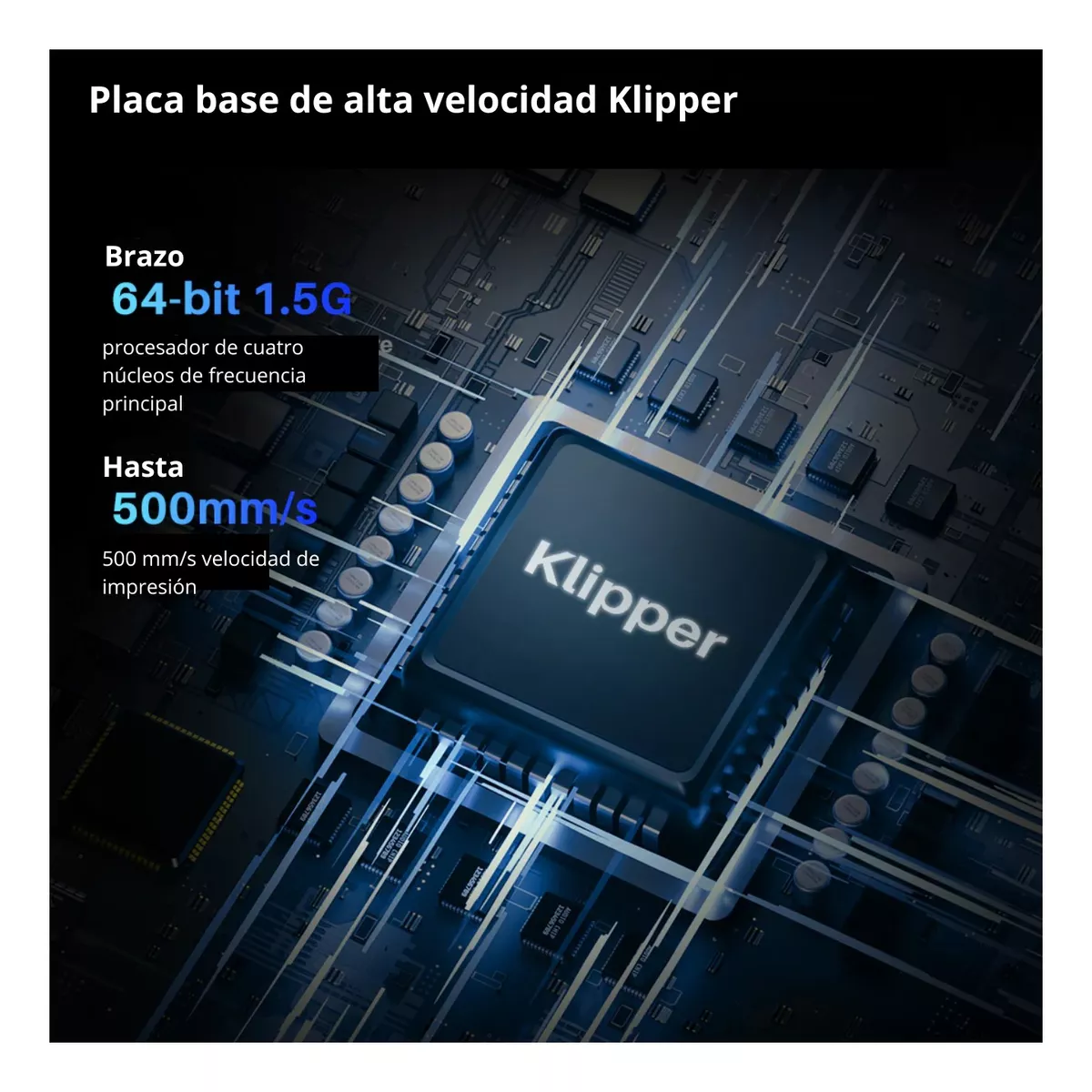 Neptune 4 Plus 320x320x385mm Klipper 500mms Impresora 3D FDM ELEGOO NEPTUNE-4PLUS