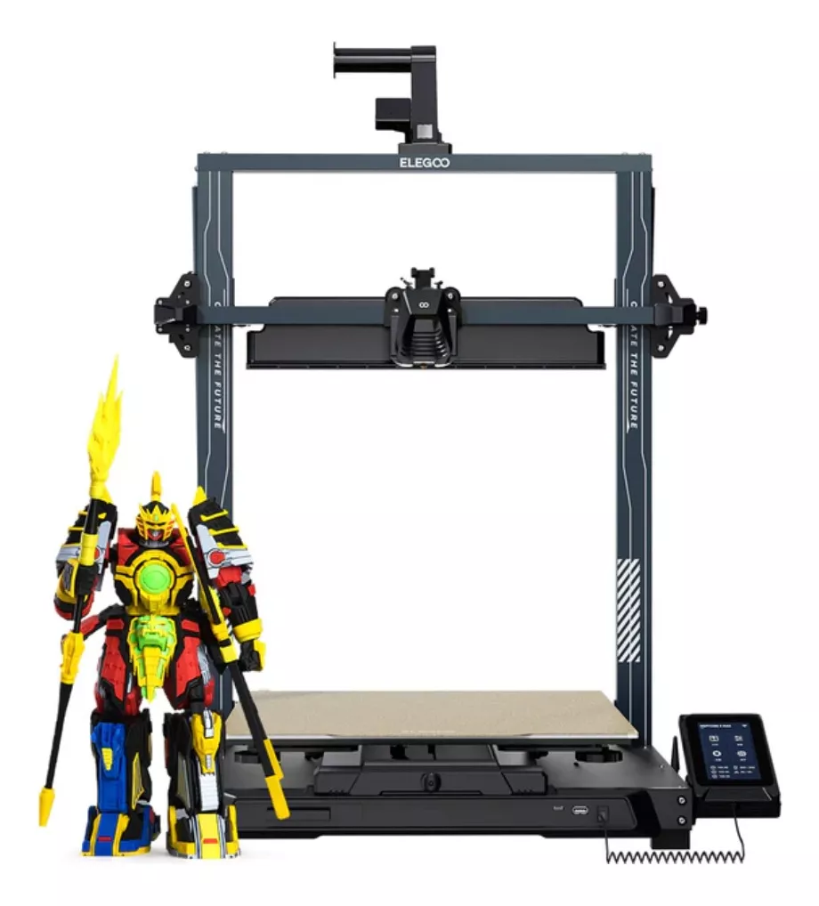 Neptune 4 max de exposición 420x420x480mm Klipper 500mms Impresora 3D FDM ELEGOO 30 días de garantía se retira armada por moron