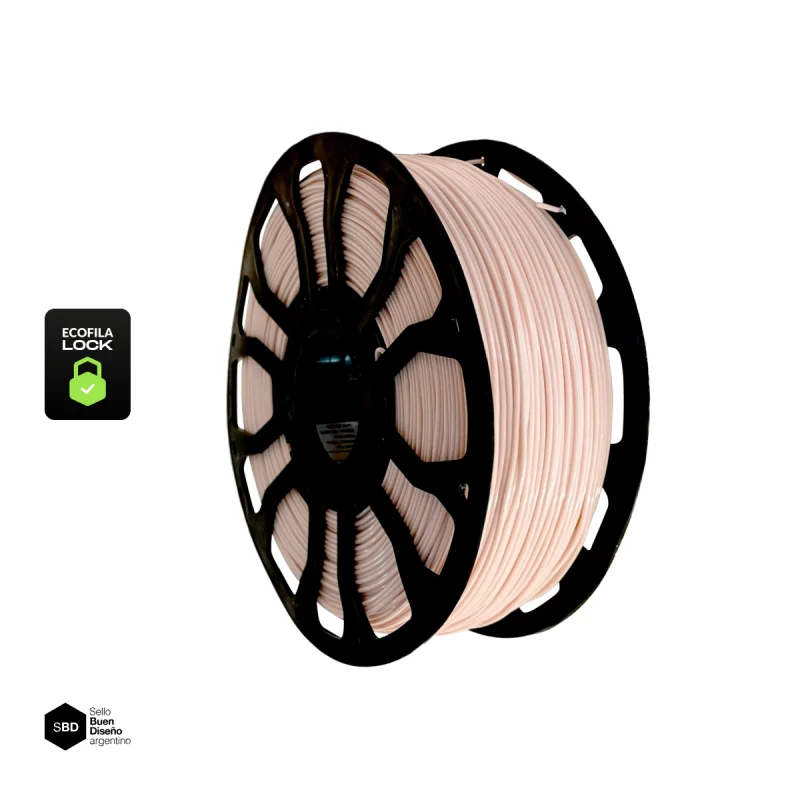 PIEL CON CARRETEL Filamento Hellbot ECOFILA PLA 1,75mm 1kg ECOFILA 4360