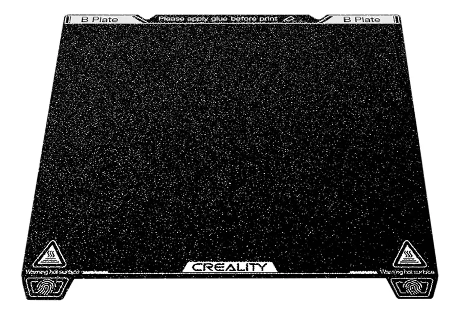 Cama Placa Base Creality Original K1 Pei 235*235mm Con magnetica Imán Suave 4004090104