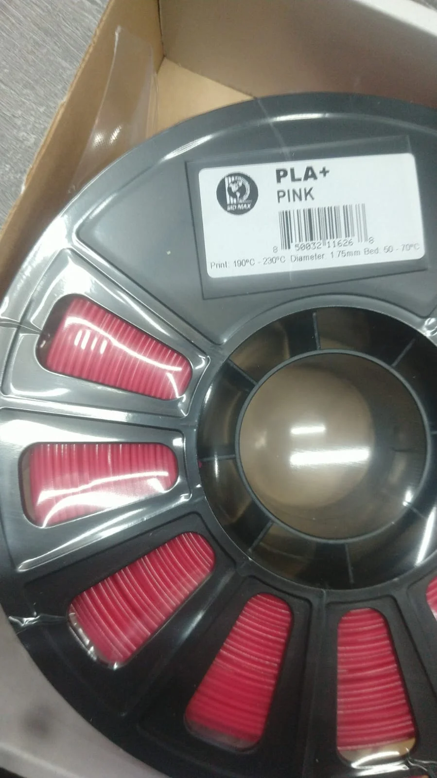 ROSA pink IIIDMAX PLA Filamento 3D 1.75 1KG