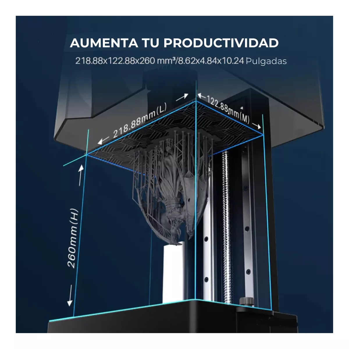 Saturn 3 Ultra 12k Wifi 218x122x260mm Lcd Impresora Resina Elegoo