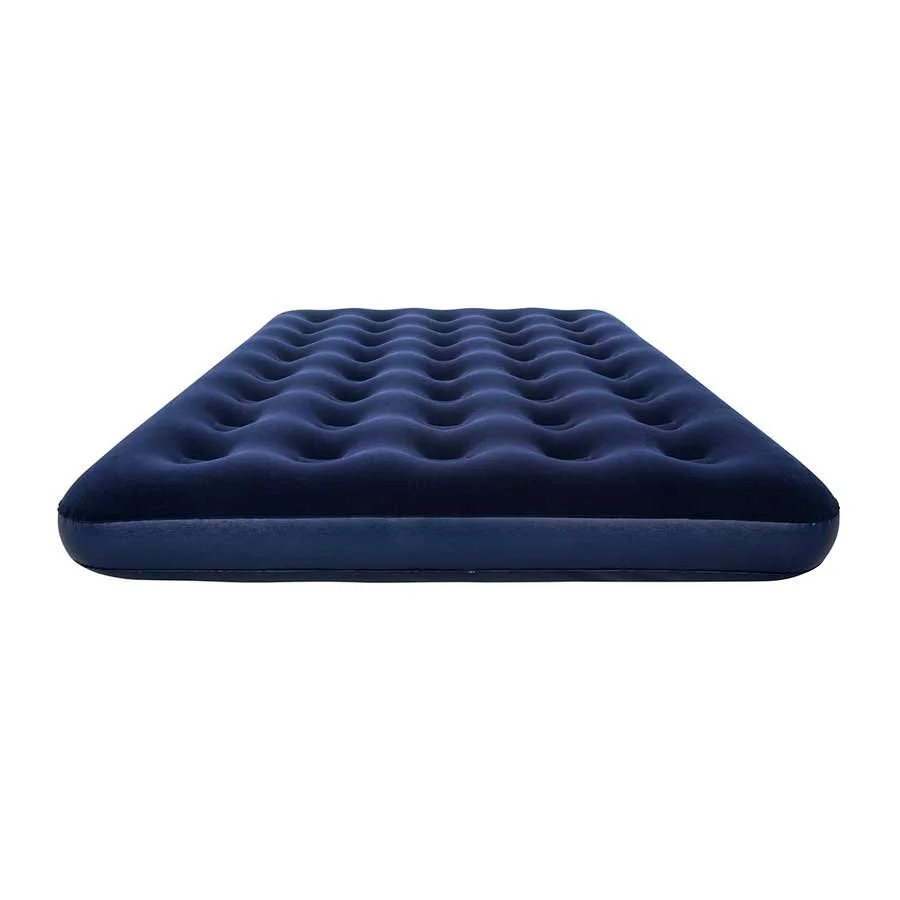 Set de colchón inflable doble + almohadas + inflador manual KUSHIRO SKC2PI