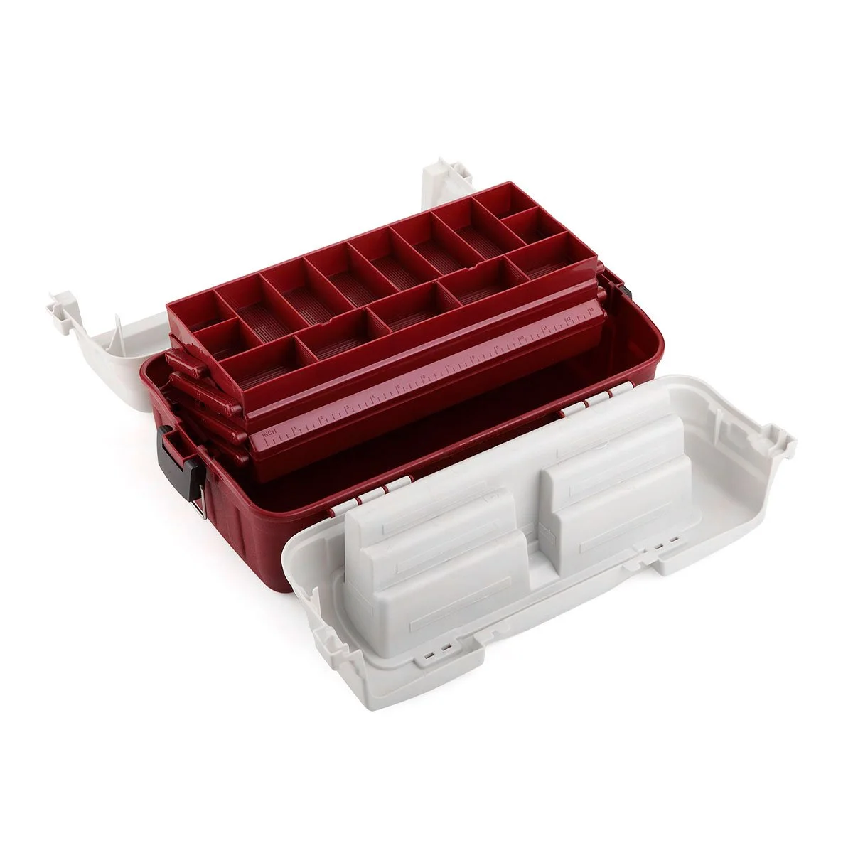 Caja organizadora de pesca 43 compartimientos KUSHIRO COPP-3B01