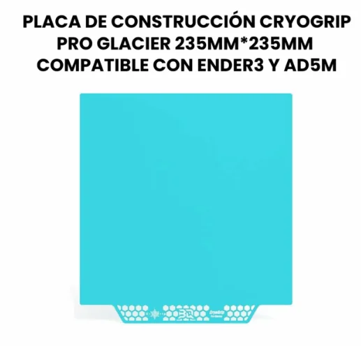 Cama Magnética CRYOGRIP GLACIER – ENDER-FLASHFORGE SERIES 1060000760