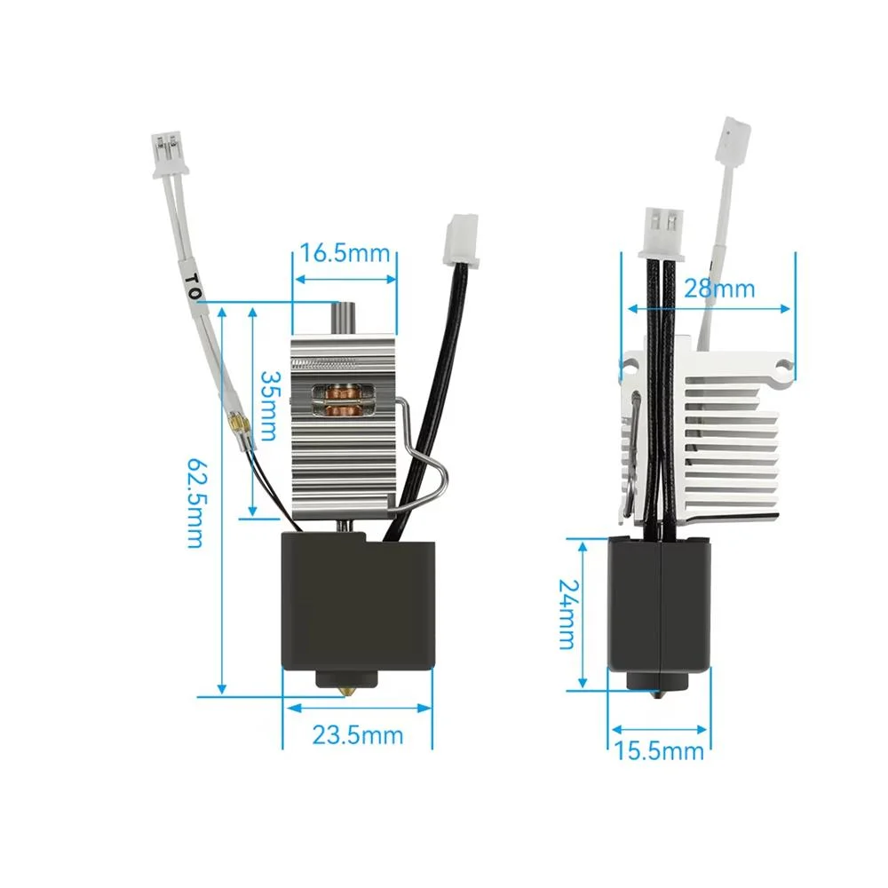 Pico 0.4 Kobra 3 Hotend Completo para Anycubic Combo 32922